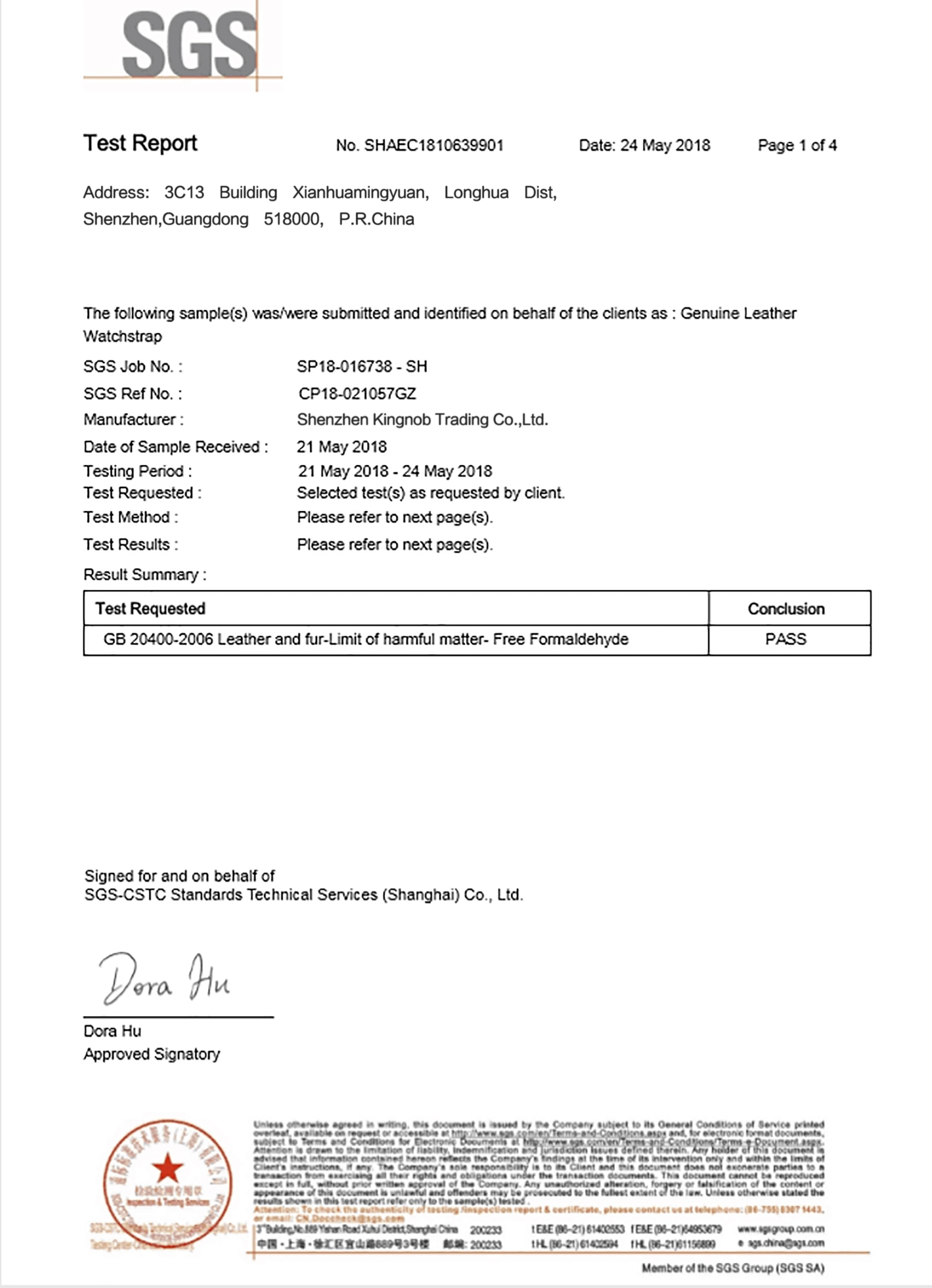 Certification 1