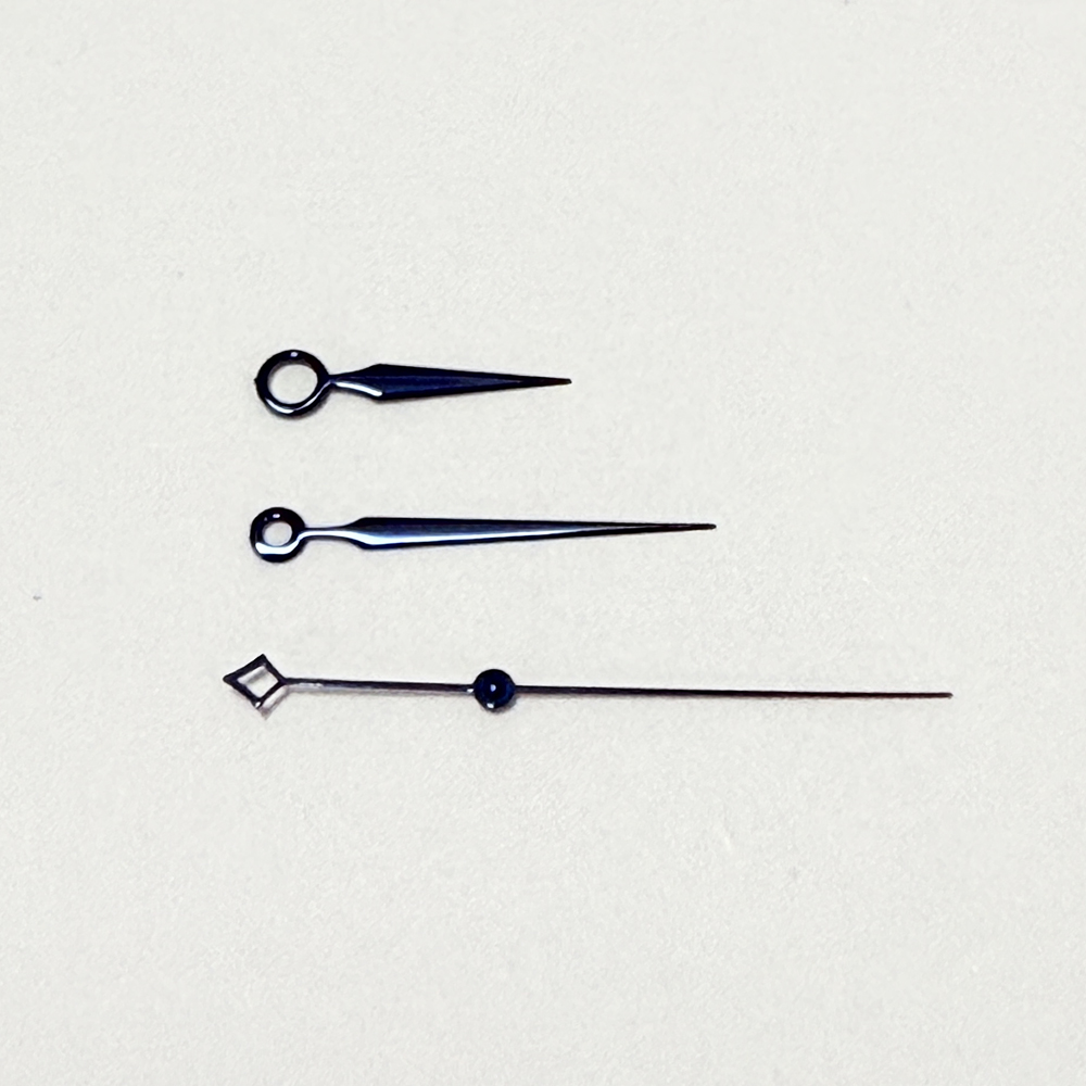 High Quality Watch Accessories Steel Heated Blue Watch Hands Fit for ETA 2824-2/SW200/SW260 Automatic Mechanical Watch Movement