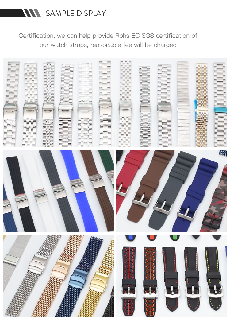 Watch accessories sample display case