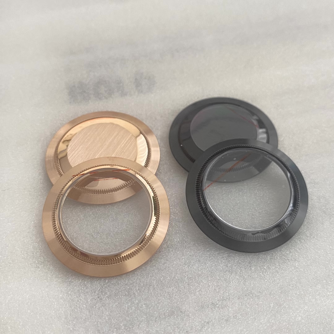 32.8/35.3mm Stainless Steel Watch Cases Bottom Back Cover Valuable Part for Watch Repair and Replacement