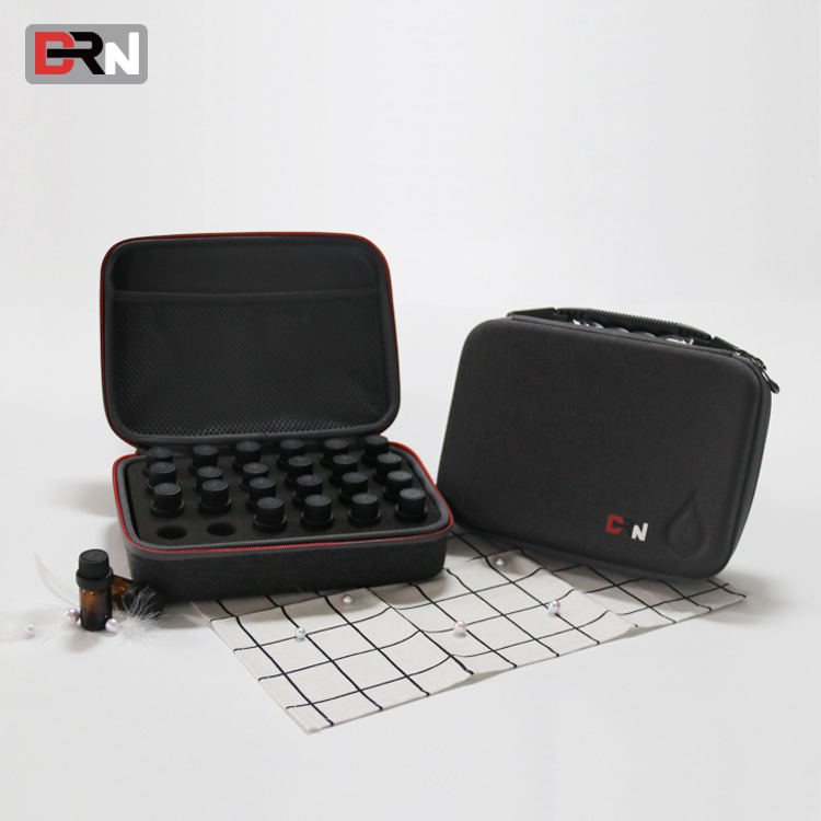 Luxury Customized EVA Foam Shockproof Zippered Jewelry Packaging Box For Gift Watch And Accessory Storage