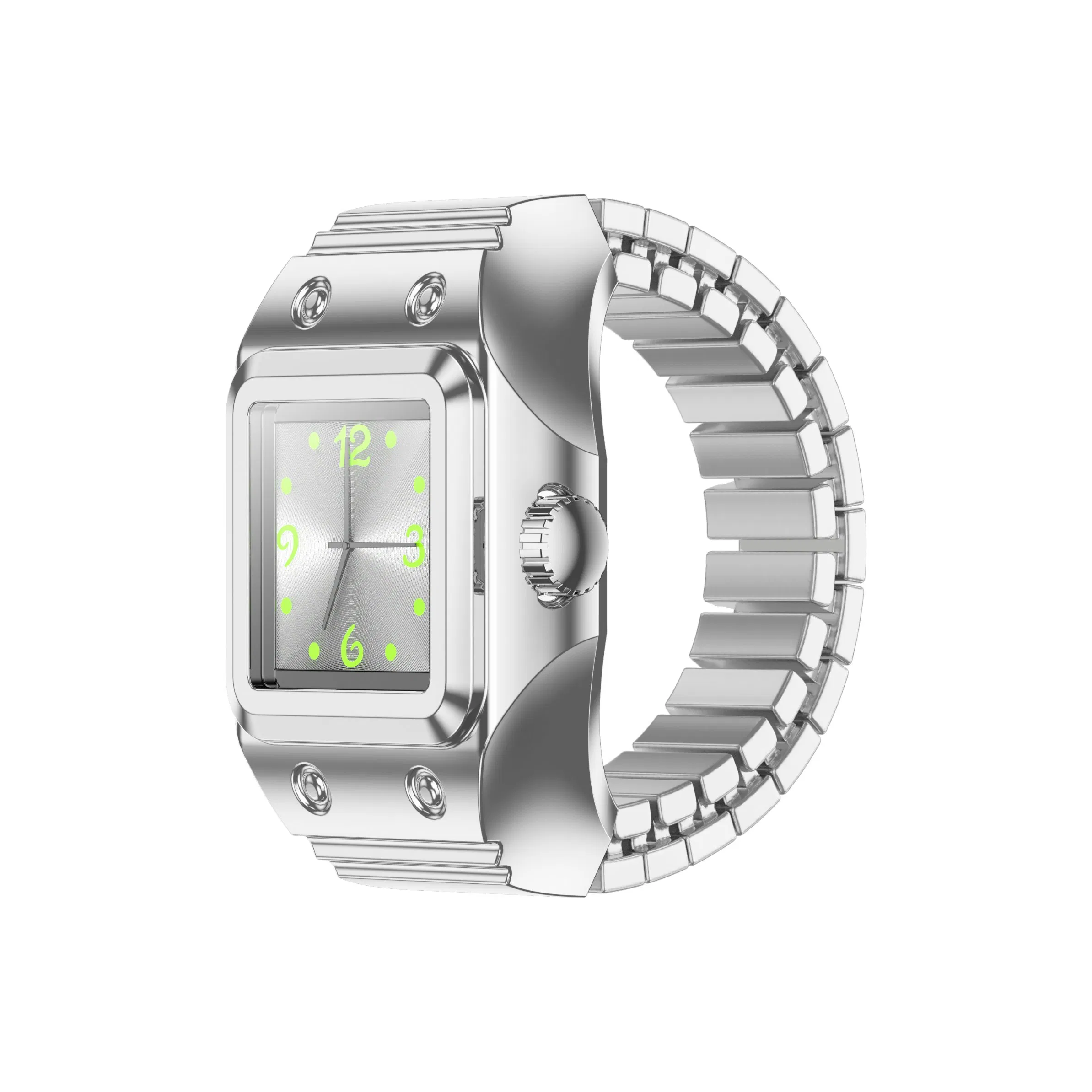 Luxury Men Quartz Watch Wr01 Finger Watch with Sleep Monitoring Health Smart Ring