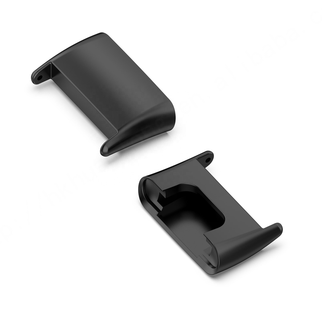 2PCS HUANLONG Fashion Stainless Steel Strap Connector Adapter for Band 7 Pro Smart Watch Lugs Replacement