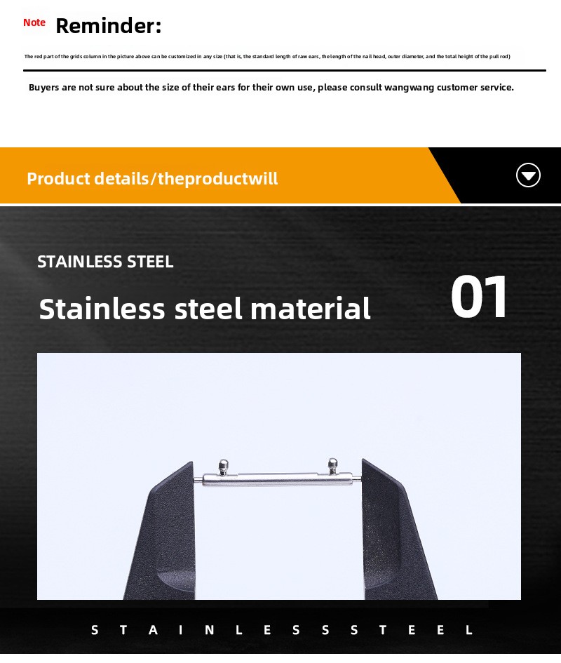 Wholesale Customizable Full Steel Lugs 304/316 Stainless Steel Double Open Head Silicone Strap for Wristwatch Switches