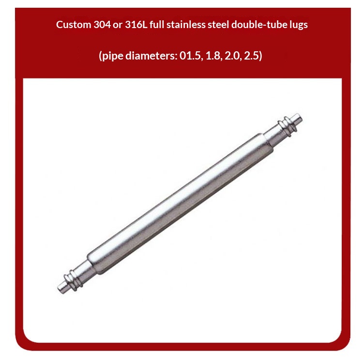 1.5/1.8/2/2.5/3/3.5mm Stainless Steel Watch Pins Lugs Spring Bar Pins Quick Release Pins