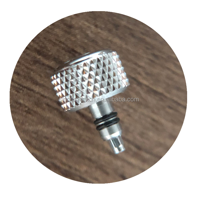 Factory High Quality 316L Stainless Steel Automatic Watch Crown Custom