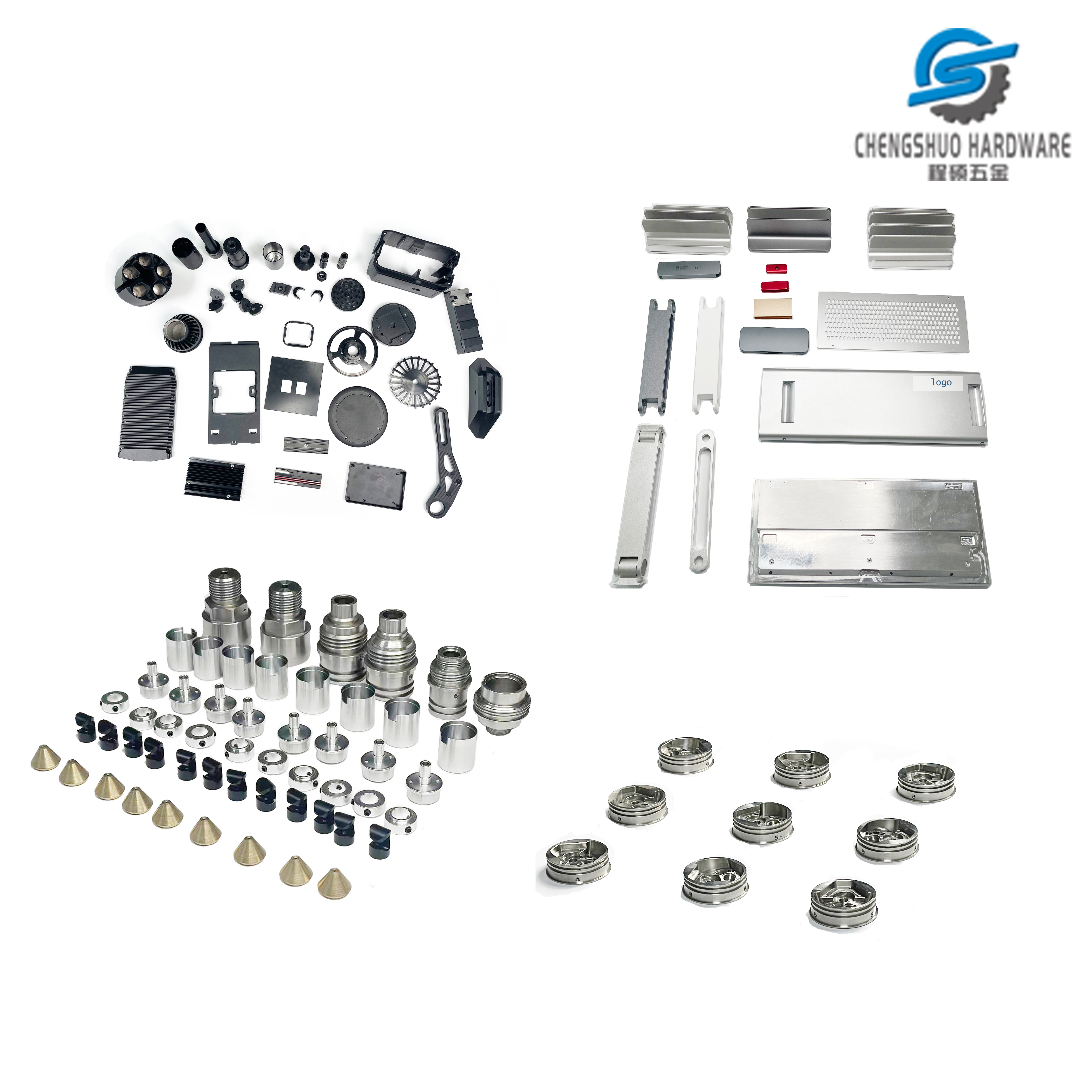 Aluminum Titanium Alloy Carbon Fiber Watch Case Custom CNC Machining Parts Services Factory Chengshuo