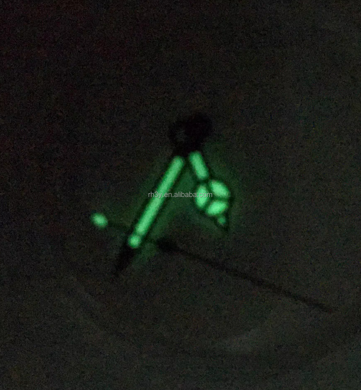 NH35 Movement Compatible Copper Watch Hands with Green Luminous Custom Modification Watch Parts