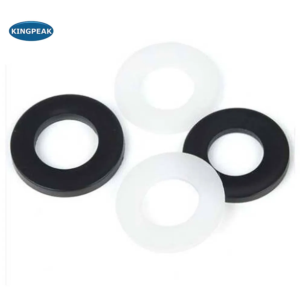 High Temperature Resistant M6 Black Plastic Washer Gasket