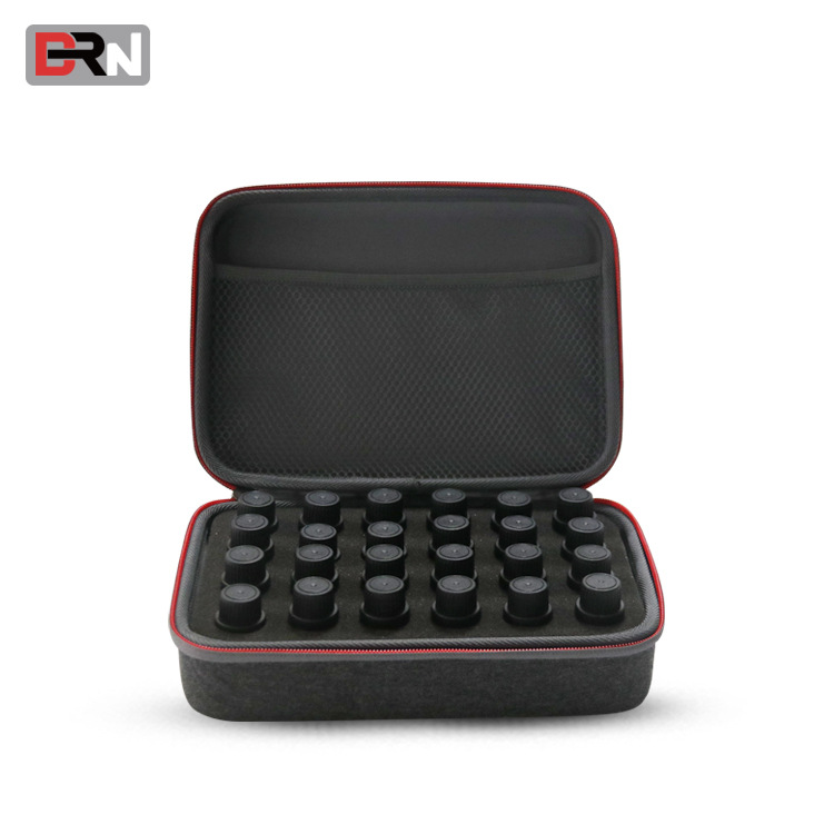 Luxury Customized EVA Foam Shockproof Zippered Jewelry Packaging Box For Gift Watch And Accessory Storage