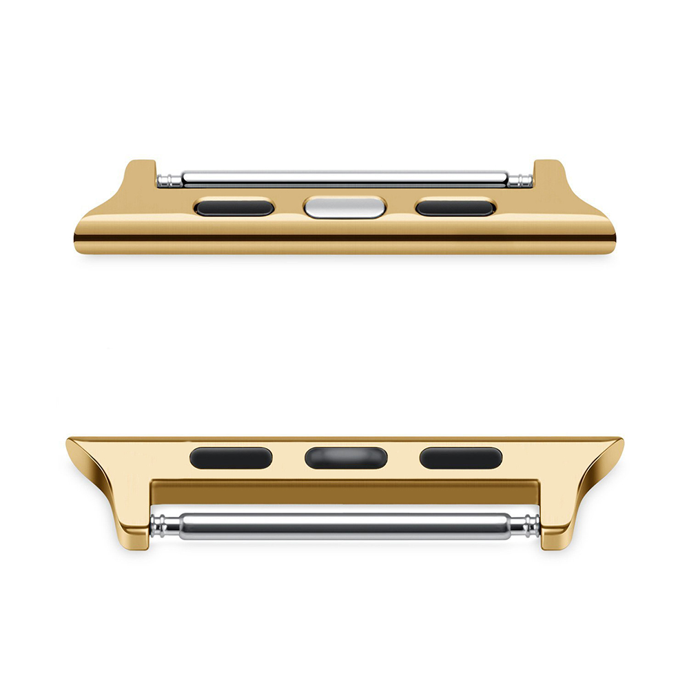 2022 New Design Stainless Steel Lug Watch StrapAdapter 18 20mm Bulk Watch Connector Compatible for Apple Watch 7 6 5 4 3 2 1 SE