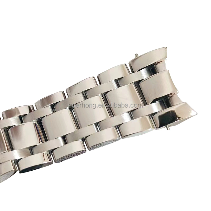 Solid Stainless Steel Watch Strap Curve Lug