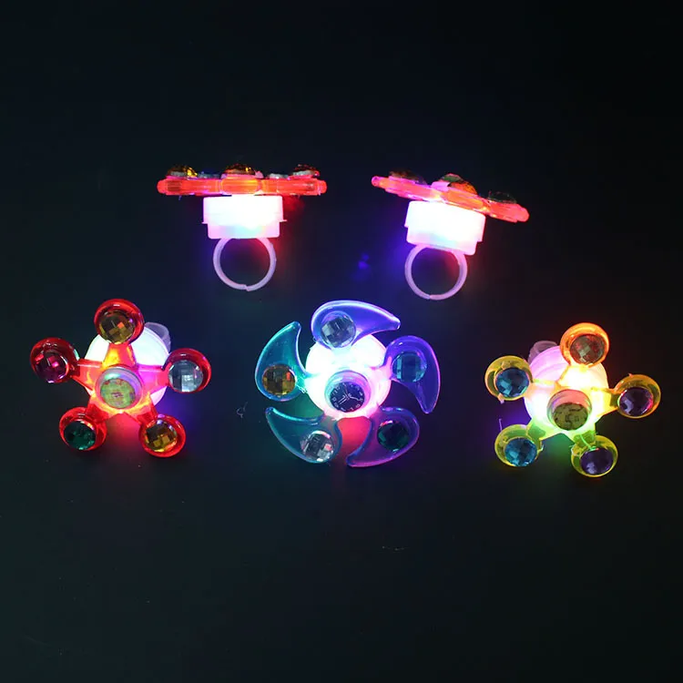 Luminous Rotating Gyroscope Watch Flash Ring Bracelet