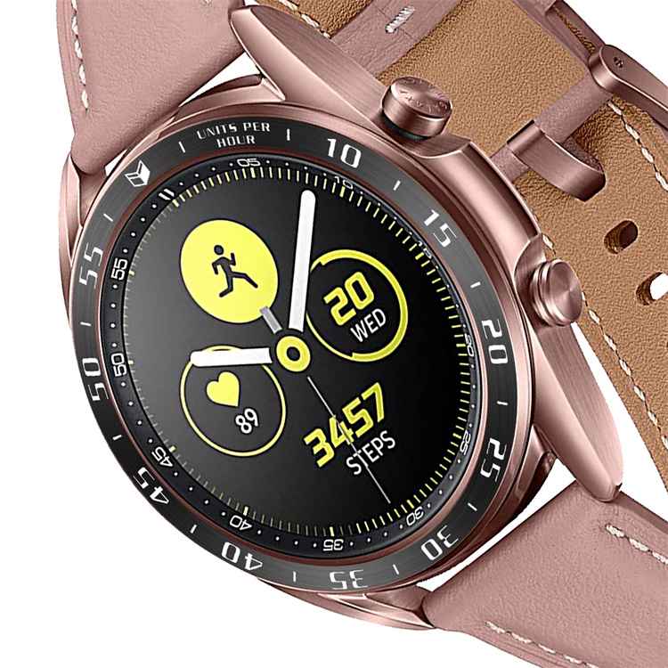 Aluminum Stainless Steel Smart Watch Bezel Ring for Samsung Galaxy Watch Watch 3 Watch3 41mm 45mm
