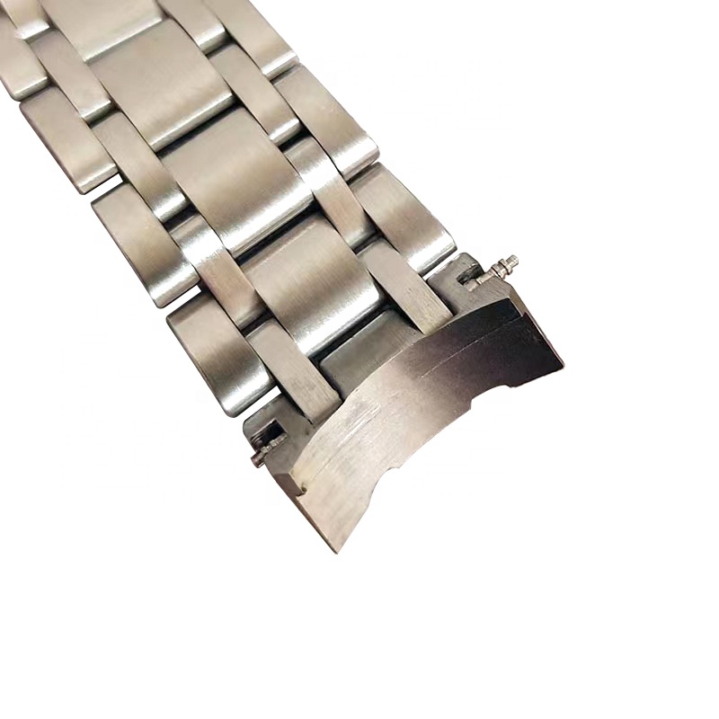 High-quality Custom 18 20 22 24mm Curve Lug Replacement Solid 304 Stainless Steel 316L Removable Link Watch Band for Brand Watch