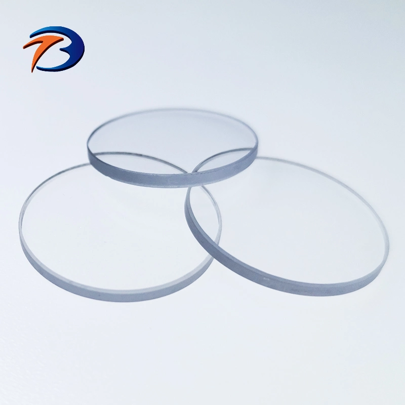 Flat Transparent Sapphire Glass Crystal Optical Watch Window