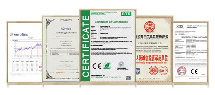 Certificates
