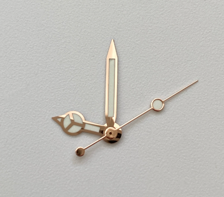 NH34 NH35A Hands Silver Rose Gold Black Three-hand Watch Pointer Green Blue Luminous for Nh34/NH35/NH36 Movement Watch Hands
