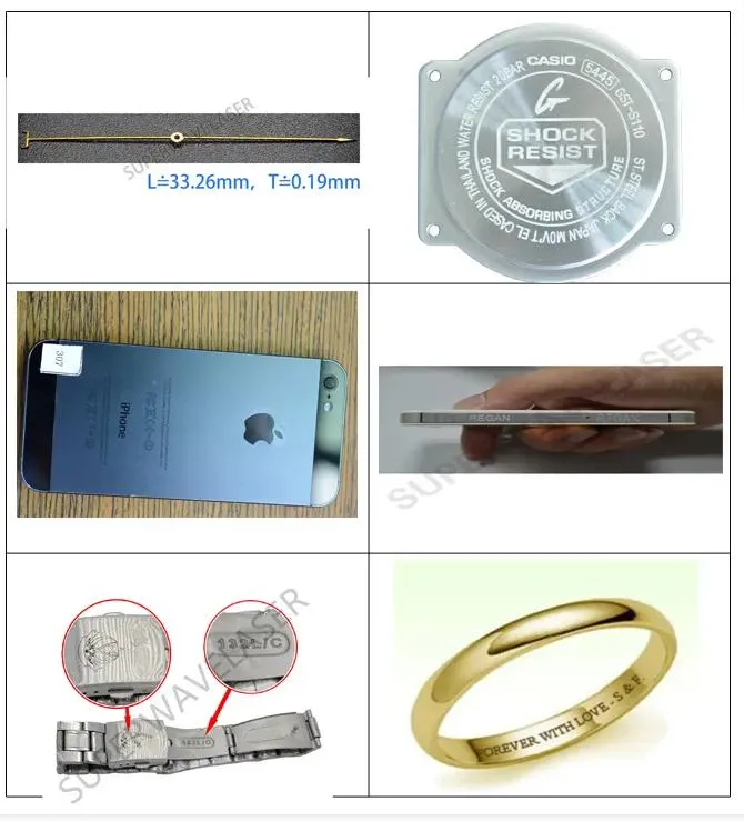 High Performance Watch Dial Fiber Laser Marker Sample 2