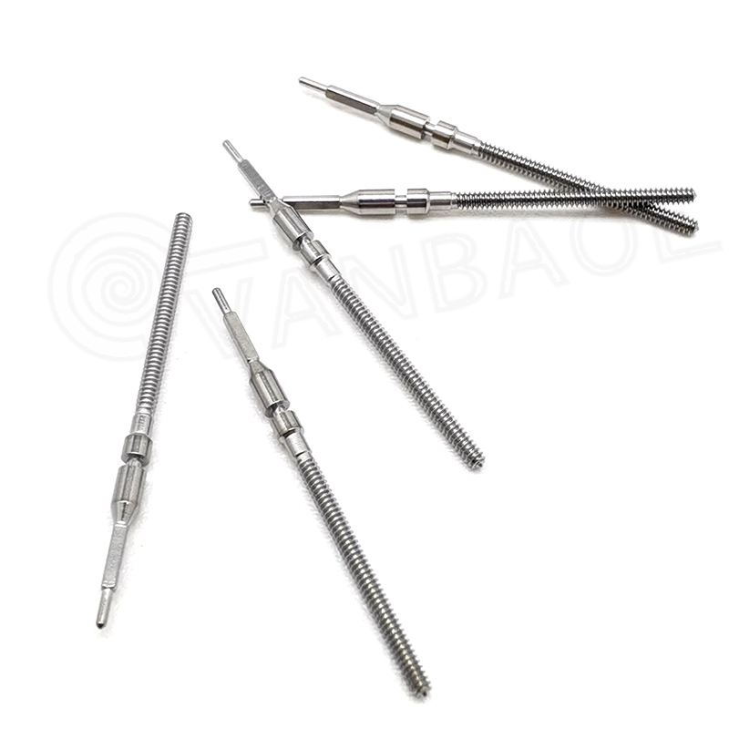 Steel Watch Stem Crown Replacement for 8200 8215 Watch Mechanical Movement Accessories Spare Tools Parts