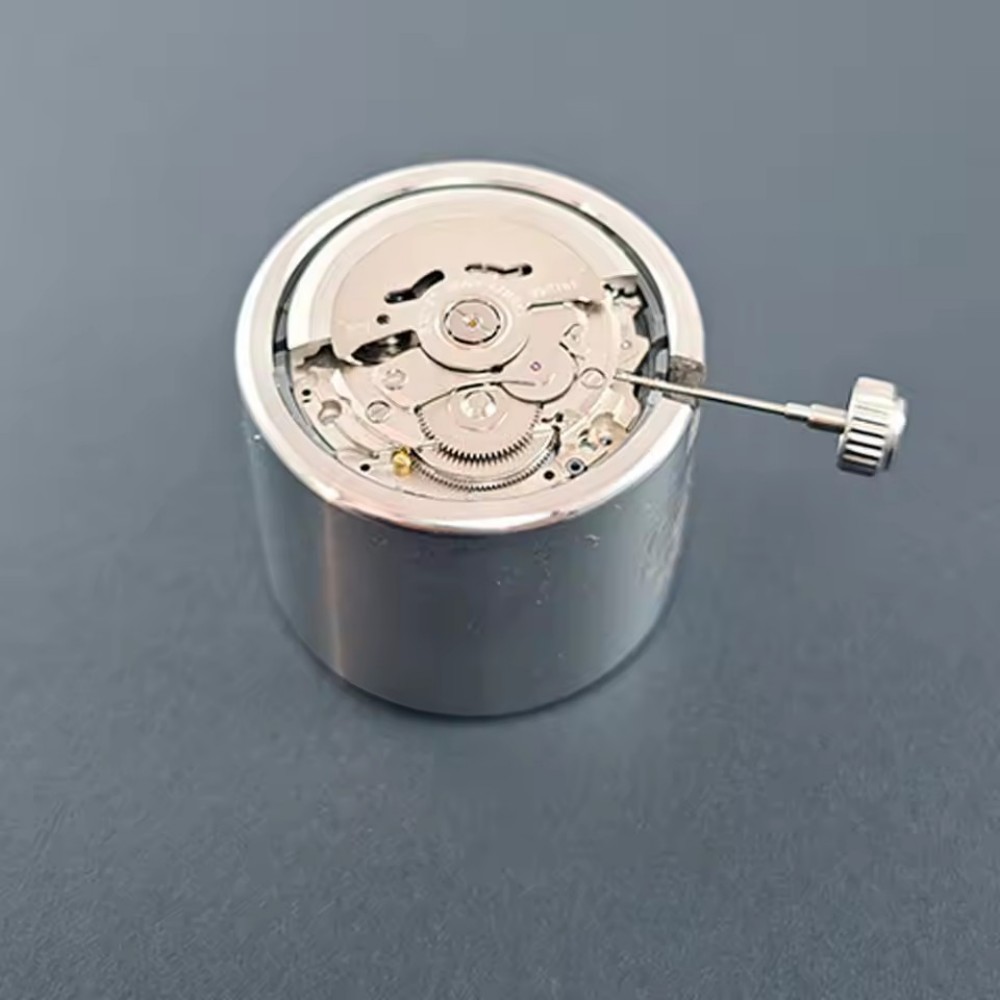 Stainless Steel TMI Watch Crown Stem Detail View