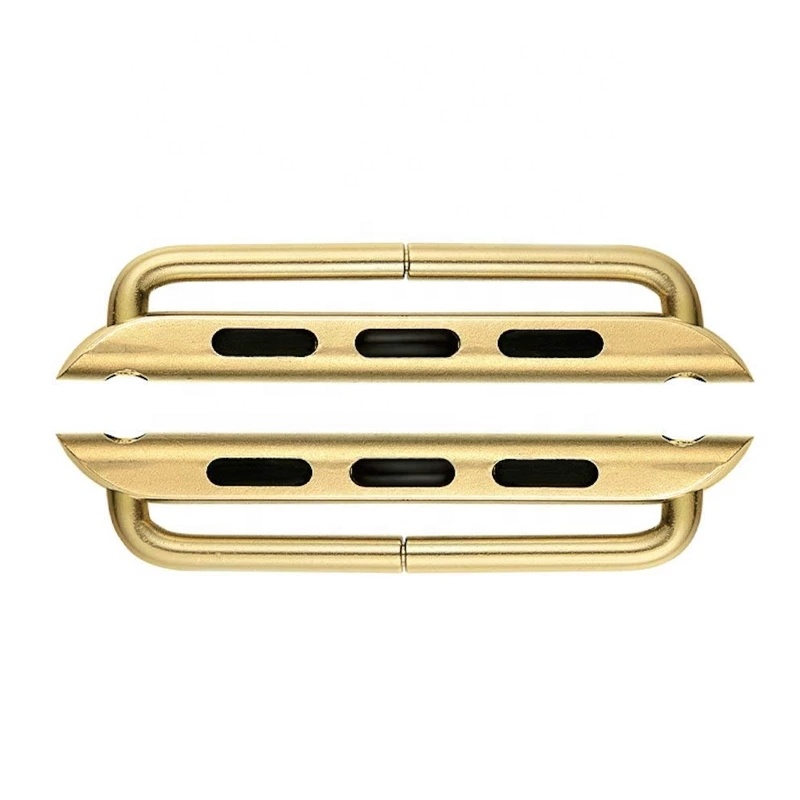 22mm 24mm Stainless Steel Strap Lugs Watch Adapter for Apple Watch Band Connector for IWatch 38mm 40mm 42mm 44mm