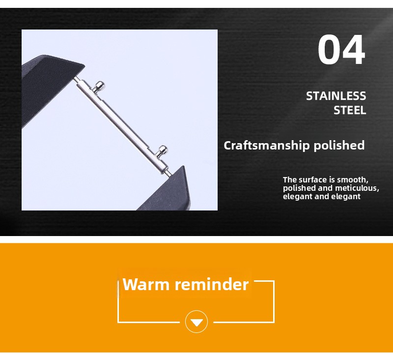 Wholesale Customizable Full Steel Lugs 304/316 Stainless Steel Double Open Head Silicone Strap for Wristwatch Switches
