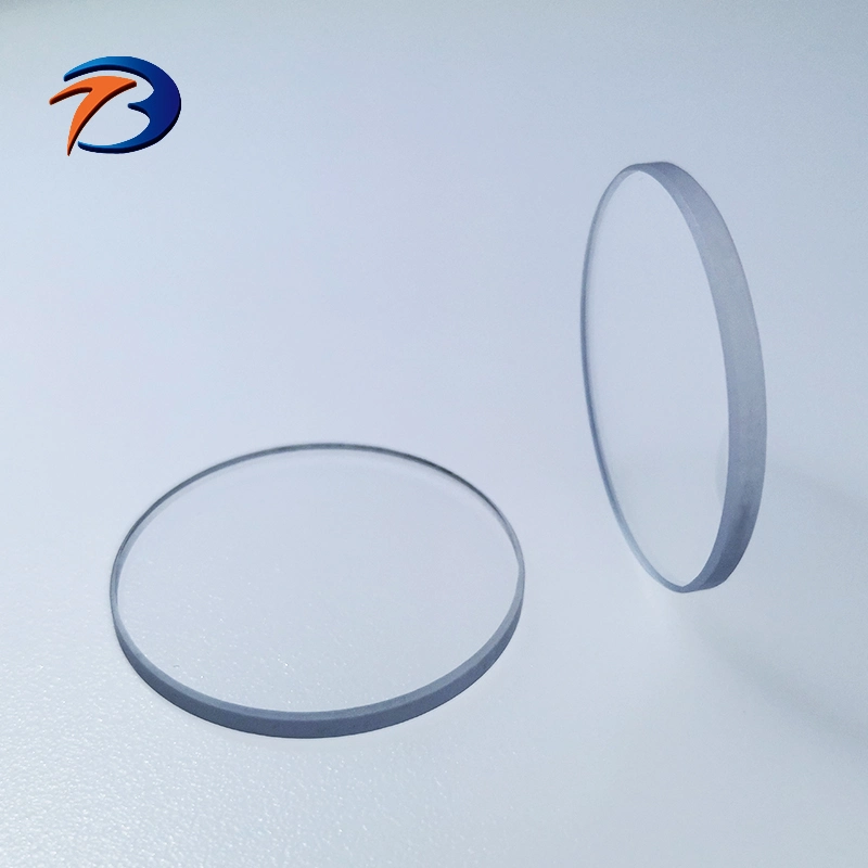 Flat Transparent Sapphire Glass Crystal Optical Watch Window