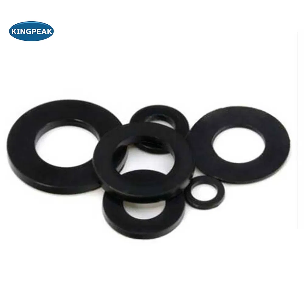 High Temperature Resistant M6 Black Plastic Washer Gasket Detail 2