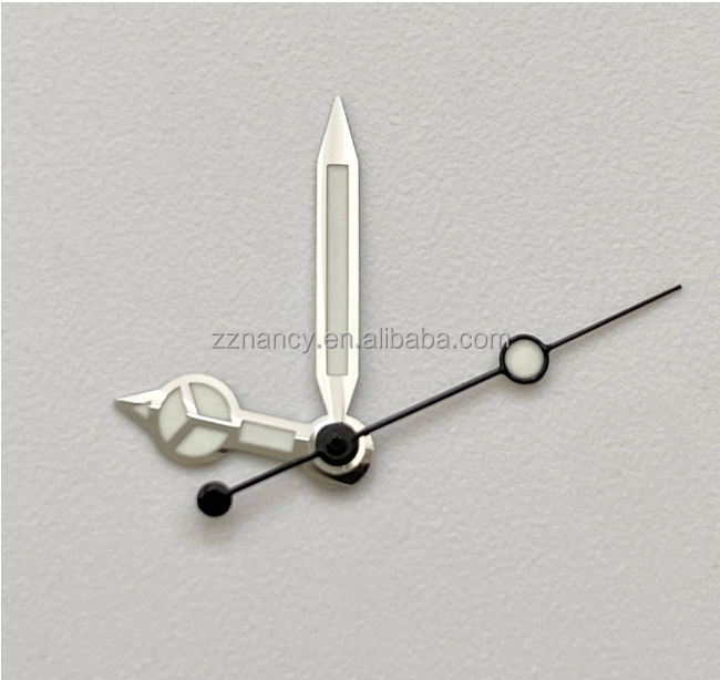 NH35A Silver Black Silver Blue Silver Red Three-hand Watch Pointer Green Blue Luminous for NH35/NH36 Movement Watch Hands