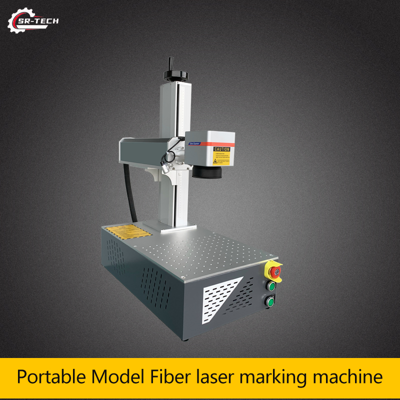 Metal Nameplate Logo Date Numbers Portable Bottle Laser Marker Engraving Machine