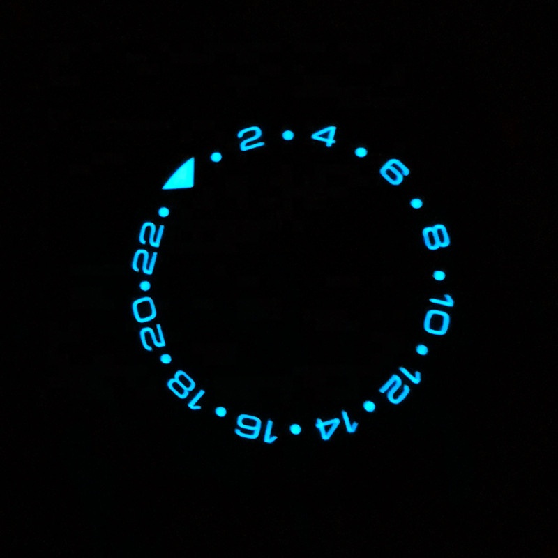 Customized Super Luminous Ceramic Bezels &amp; Inserts for Exchangeable Quartz Watches Premium Bezel Size for Optimal Fit