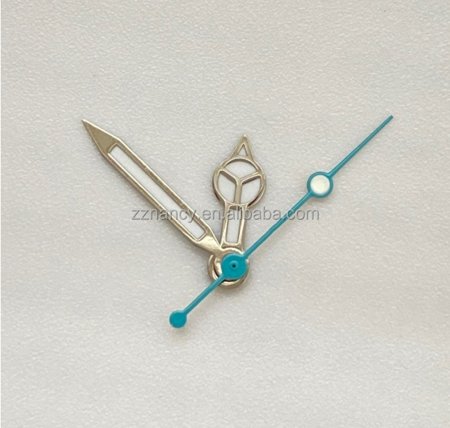 NH35A Silver Black Silver Blue Silver Red Three-hand Watch Pointer Green Blue Luminous for NH35/NH36 Movement Watch Hands