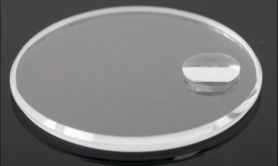 Custom High-Grade Single-Lens Sapphire Plate Glass Window for Watch