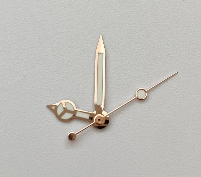 H34 NH35A Hands Silver Rose Gold Black Three-hand Watch Pointer Green Blue Luminous for Nh34/NH35/NH36 Movement Watch Hands