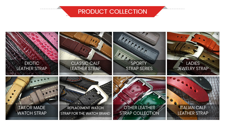 Watch Strap Product Collections Overview