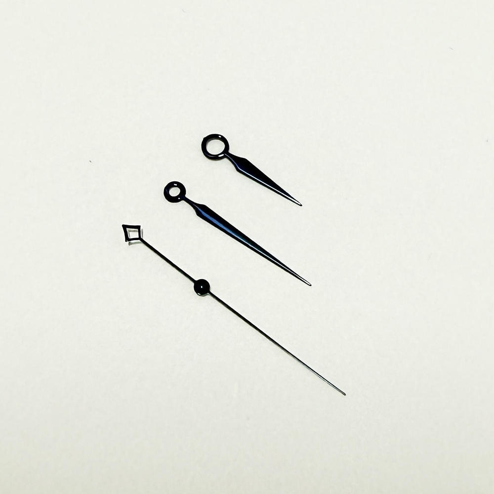 High Quality Watch Accessories Steel Heated Blue Watch Hands Fit for ETA 2824-2/SW200/SW260 Automatic Mechanical Watch Movement