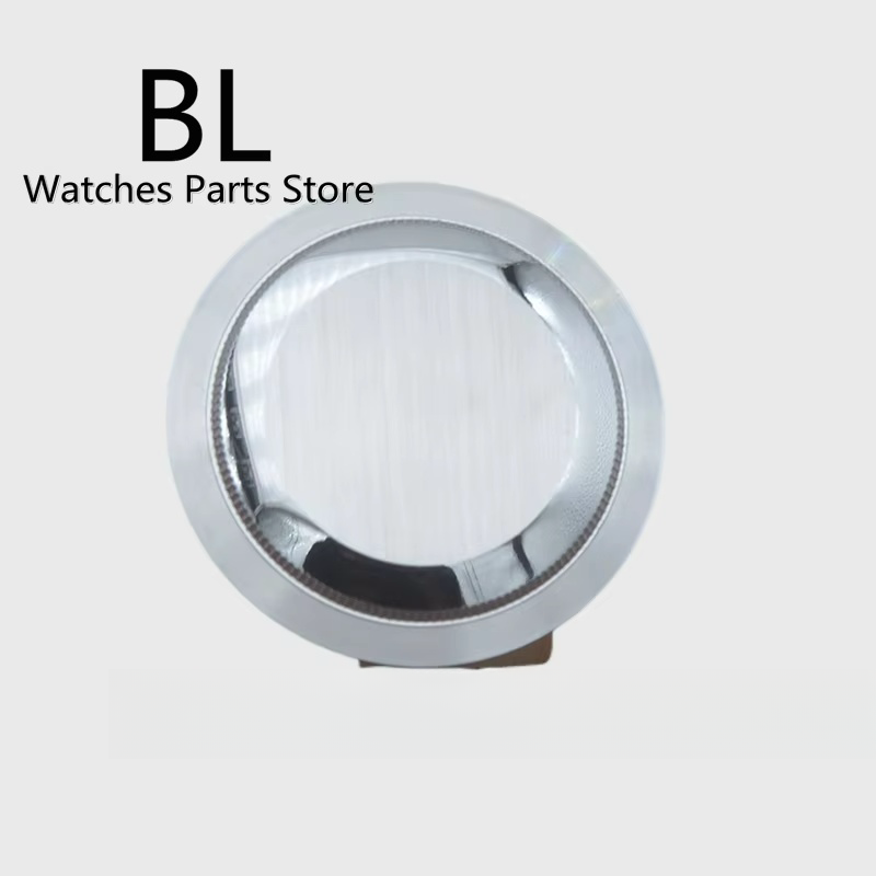 Bliger 40mm Watch Parts Transparent Glass Back Solid Stainless Steel Bottom Cover NH34 NH35 NH36 NH38 Movement 40mm Back Cases