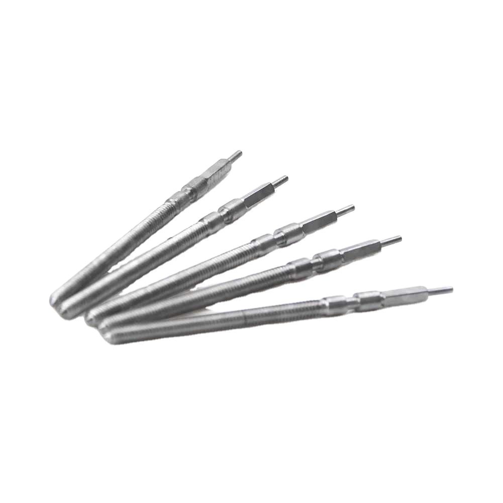 5pcs Watch Winding Stems Replacement for ETA 6497 6498 Seagull ST36 Watch Movement Repair Tool Parts