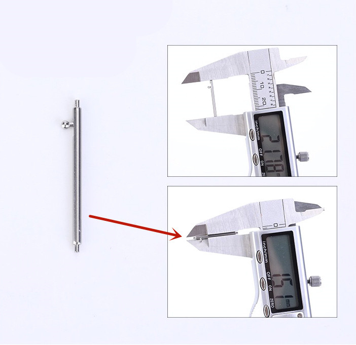 Quick Release Spring Bars Stainless Steel Watch Pins for Smart Watchband Replacement 12mm-24mm