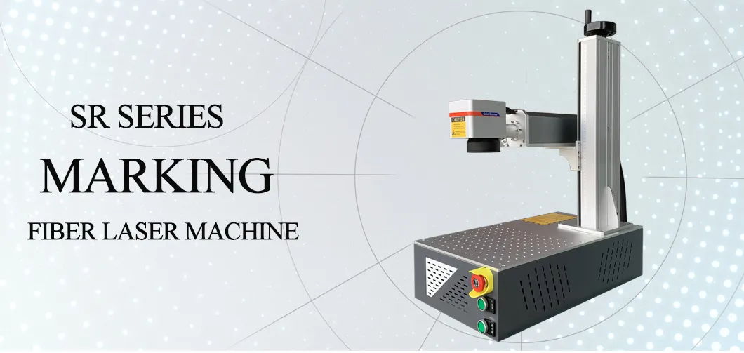 Raycus Max Fiber Laser Desktop Marking Machine for Phone Cases Rings Marker