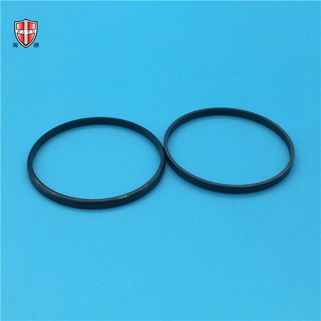 Precision CNC Machining Ceramic Insulation Black Zirconia Watch Dial Ring