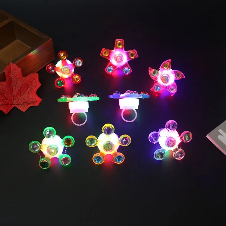 Luminous Rotating Gyroscope Watch Flash Ring Bracelet