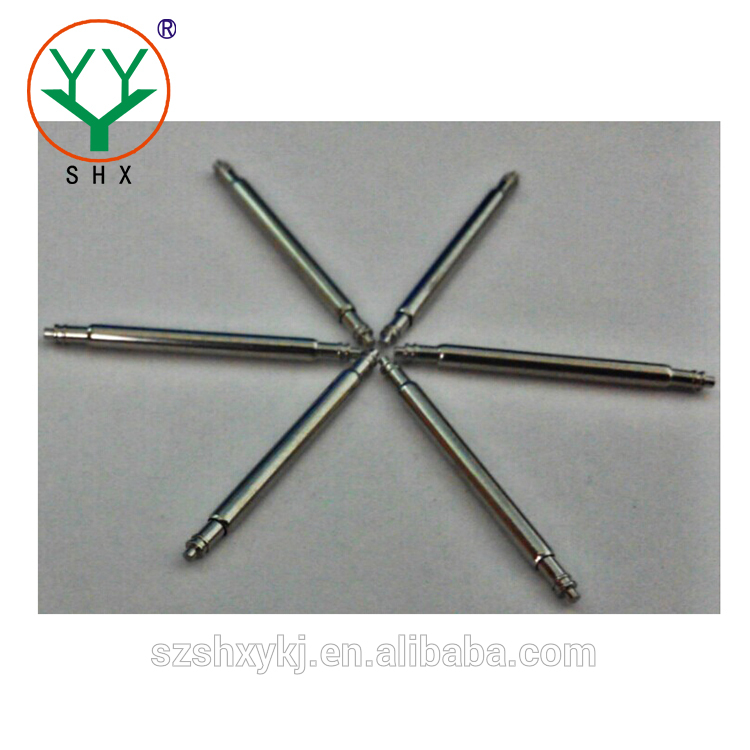 Heavy Duty 1.5mm 1.8mm Stainless Steel Silver Polished Removable Watch Lug Link Pins &amp; Spring Bars for Charm