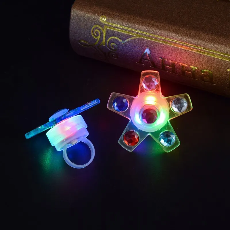 Luminous Rotating Gyroscope Watch Flash Ring Bracelet