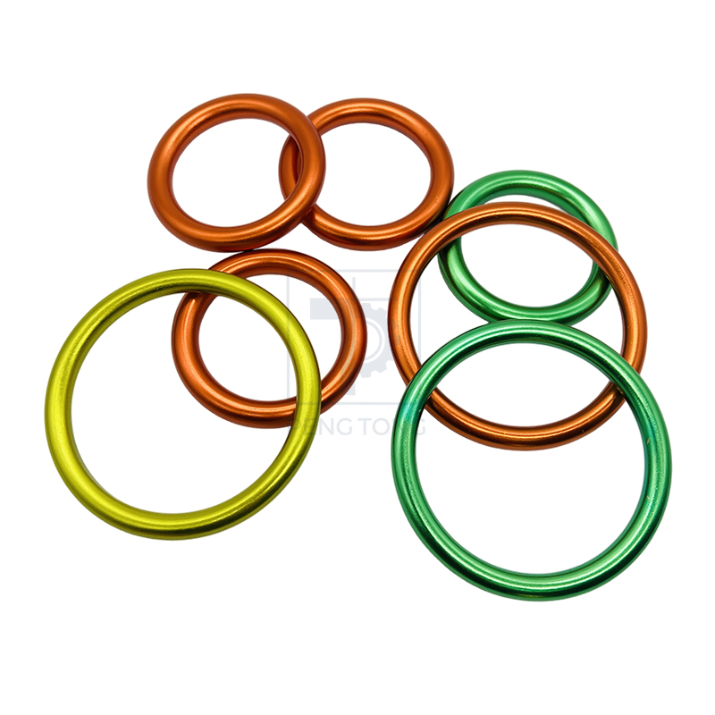 Minimalist CNC Aluminum Ring for Modern Smartwatch and Fitness Tracker Bands.