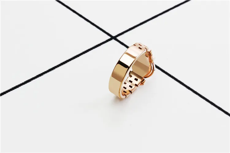 Titanium Steel Personality Fashion Watch Ring Female Trend Simple Ring