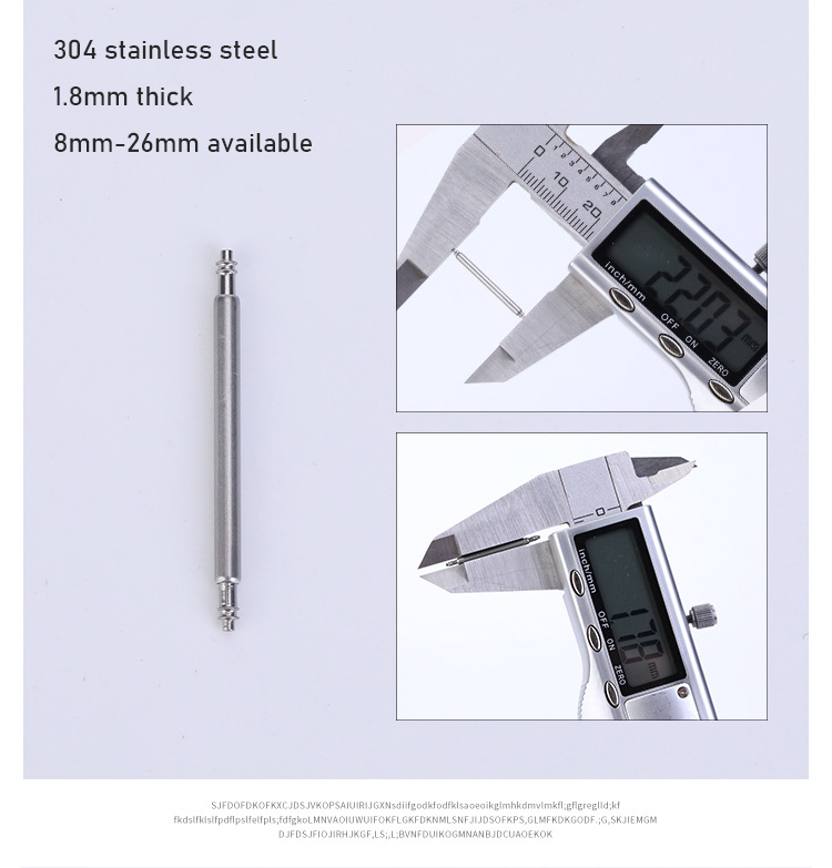 Watch Strap Pin Showcase 4