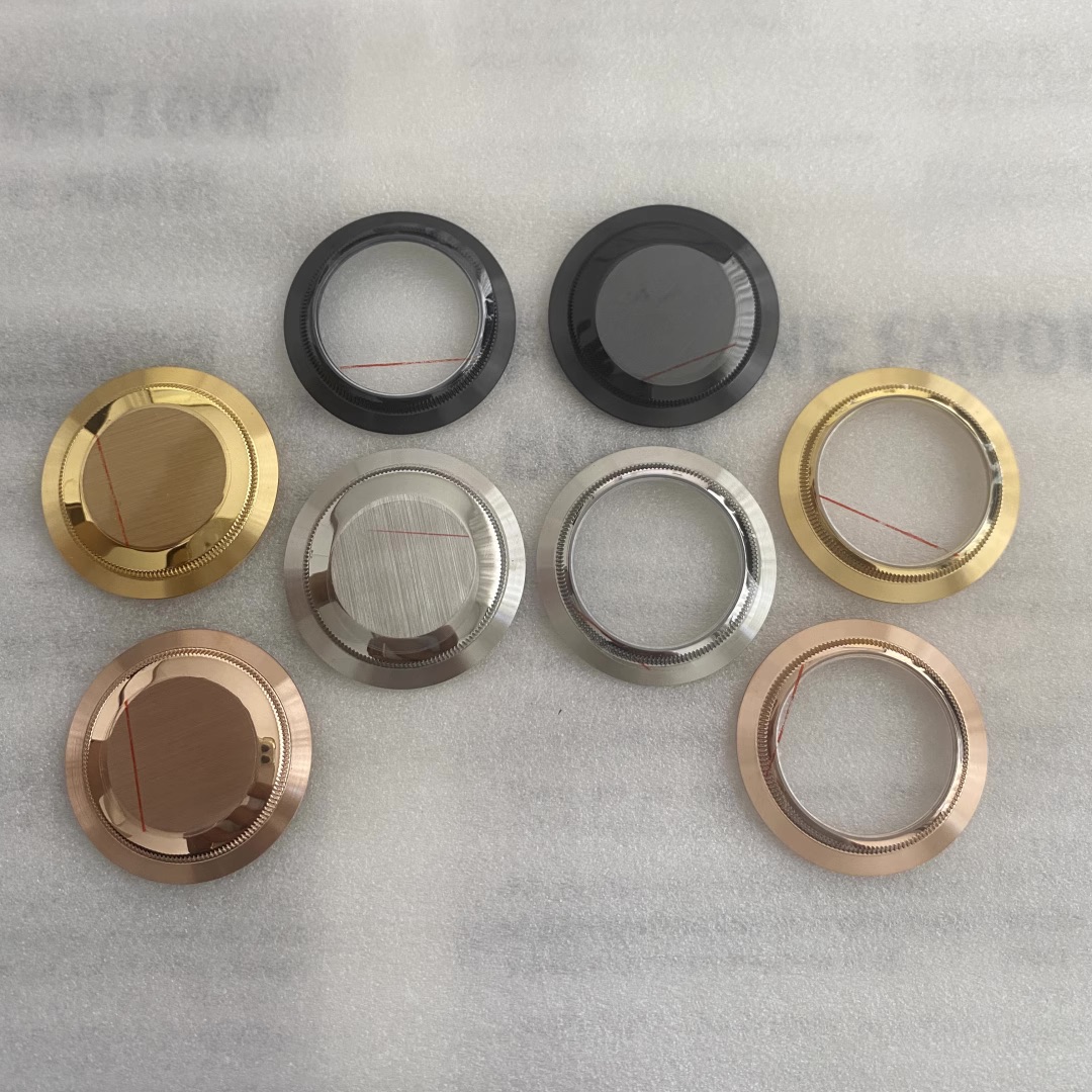 32.8/35.3mm Stainless Steel Watch Cases Bottom Back Cover Valuable Part for Watch Repair and Replacement