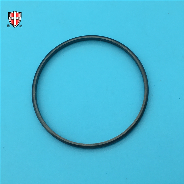 Precision CNC Machining Ceramic Insulation Black Zirconia Watch Dial Ring